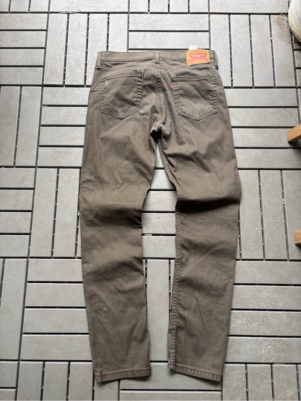 Levi's Green Straight Leg Jeans